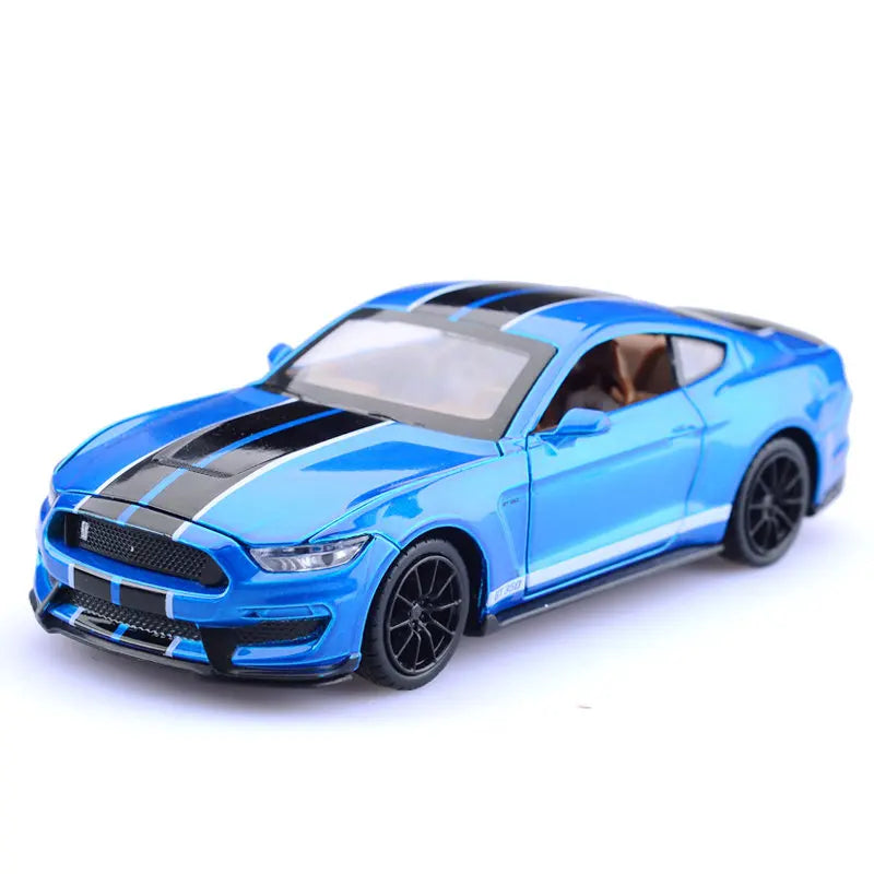 1:32 High Simulation Supercar Ford Mustang Shelby GT350 Car Model