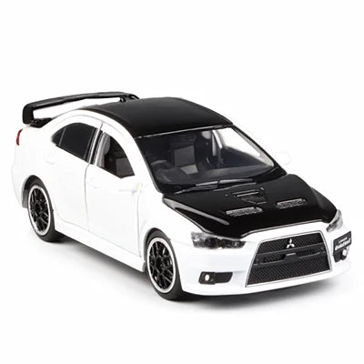 1:32 Mitsubishis JDM Lancer Evo X Open Door With Sound and Light