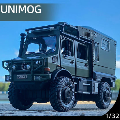 1:28 Unimog U5000 RV ORV Off-Road Vehicle Motorhom