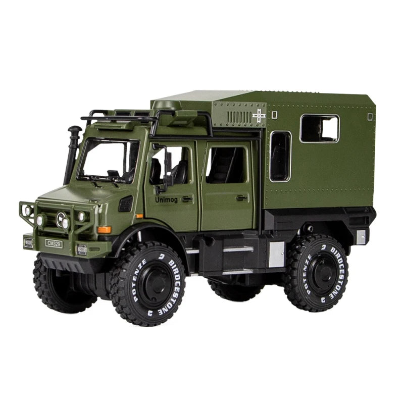 1:28 Unimog U5000 RV ORV Off-Road Vehicle Motorhom