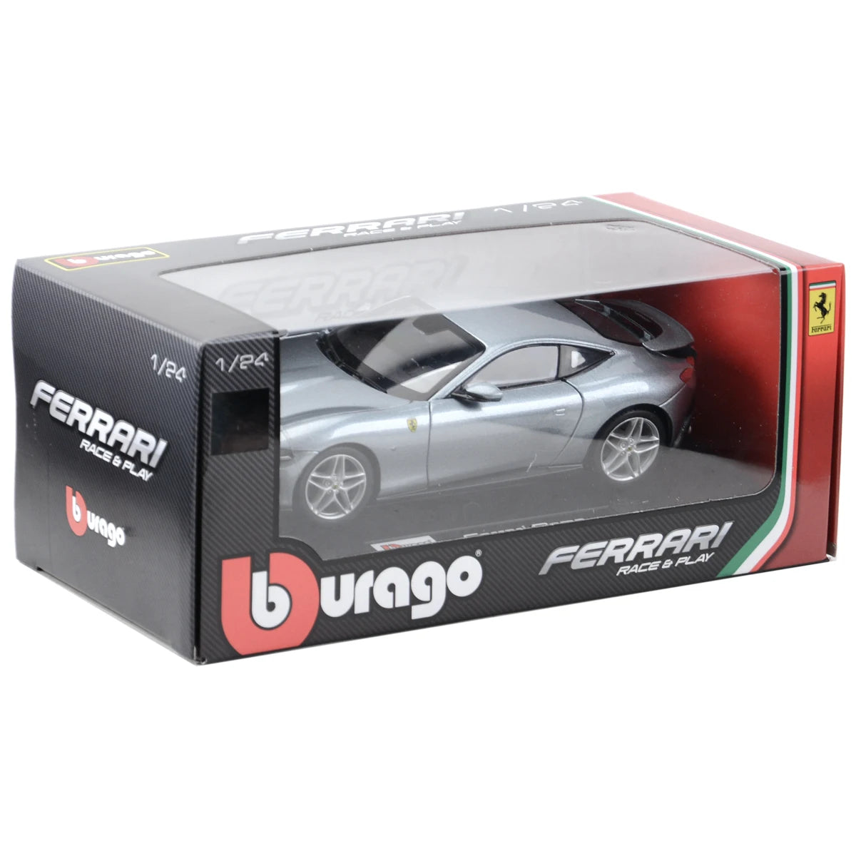 Bburago 1:24 Ferrari Roma Grey Sports