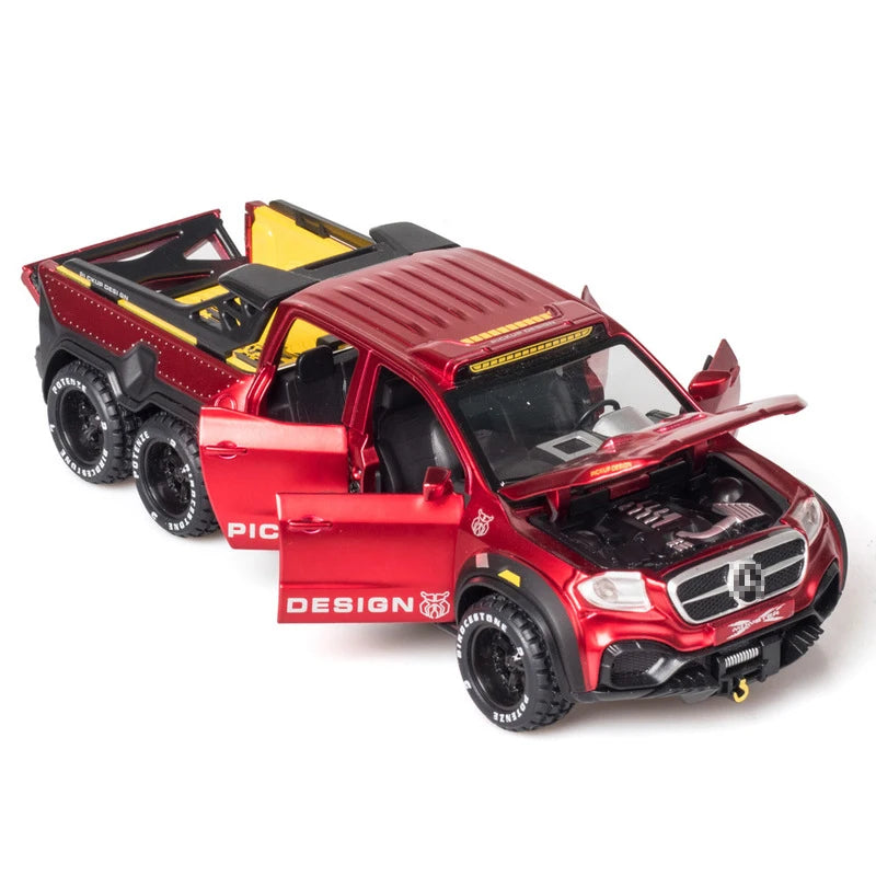 1:28 Benzs X-CLASS EXY 6X6