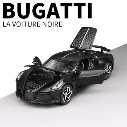 1:32 Bugatti La Voiture Noire Black Dragon Supercar Toy