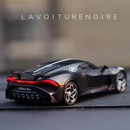 1:32 Bugatti La Voiture Noire Black Dragon Supercar Toy