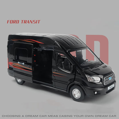 1:35 Zinc Alloy Bus FORD Transit Van