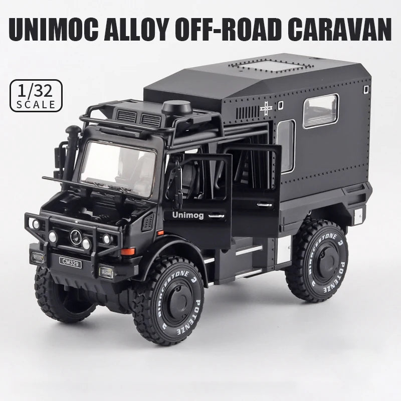 1:28 Unimog U5000 RV ORV Off-Road Vehicle Motorhom