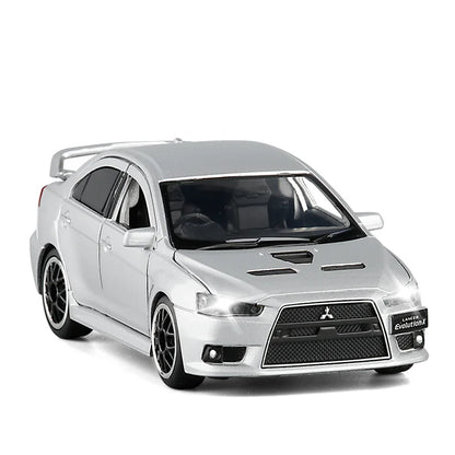 1:32 Mitsubishis JDM Lancer Evo X Open Door With Sound and Light