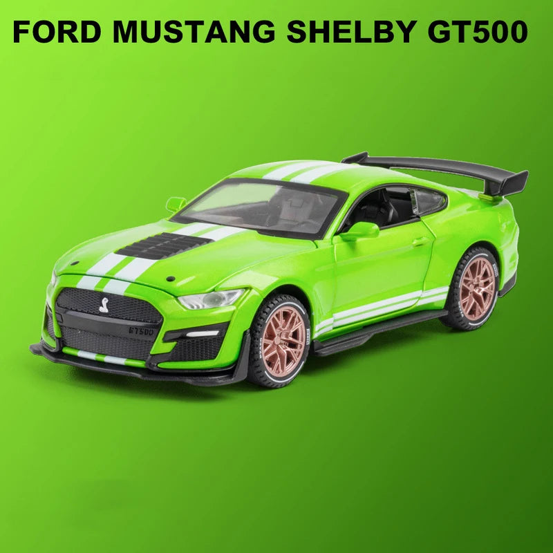 1:32 High Simulation Supercar Ford Mustang Shelby GT350 Car Model