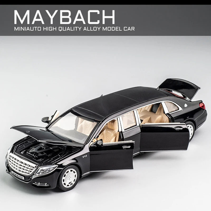 1:32 Toy Car Maybach S650 Extended edition Metal Toy