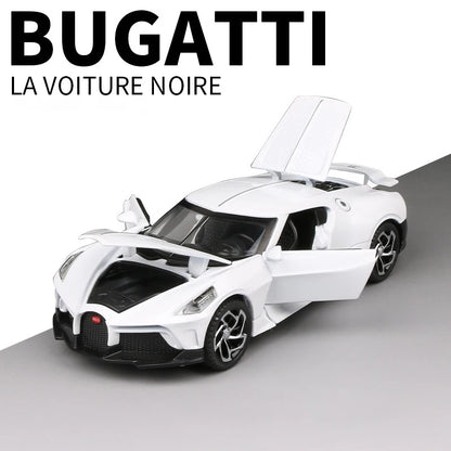 1:32 Bugatti La Voiture Noire Black Dragon Supercar Toy