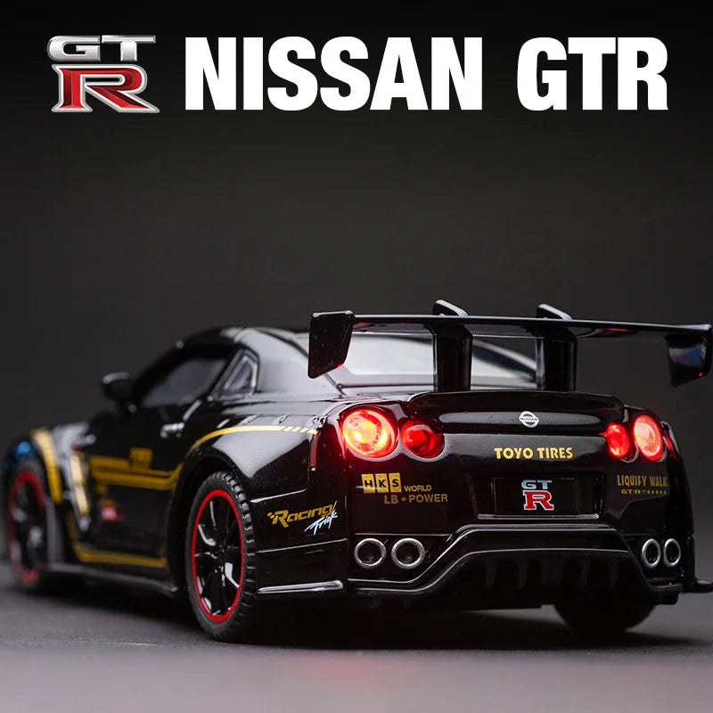 1:32 NISSAN GTR GT-R R35 R34 Supercar