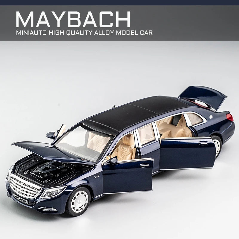 1:32 Toy Car Maybach S650 Extended edition Metal Toy