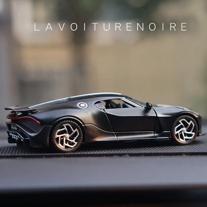 1:32 Bugatti La Voiture Noire Black Dragon Supercar Toy