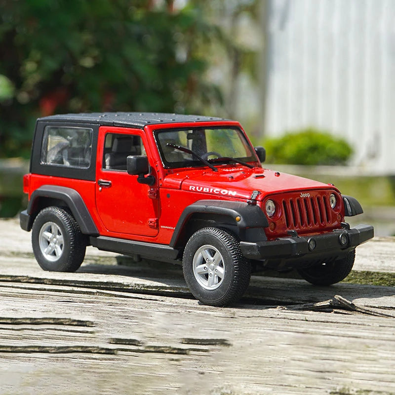 WELLY 1:24 Jeep Wrangler Rubicon 2007