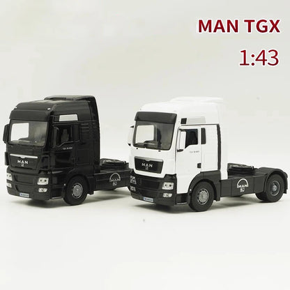 1:43 MAN TGX Trailer Semi Trailer Truck