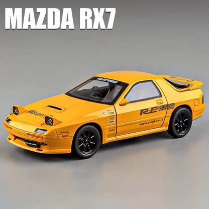 1:24 INITIAL D Mazda RX7 RX-7 FC Supercar