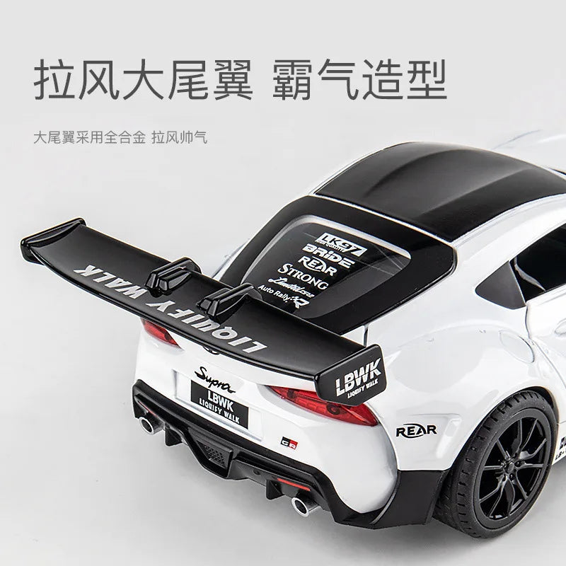 1:22 Supra GR LBWK Racing Car Toy