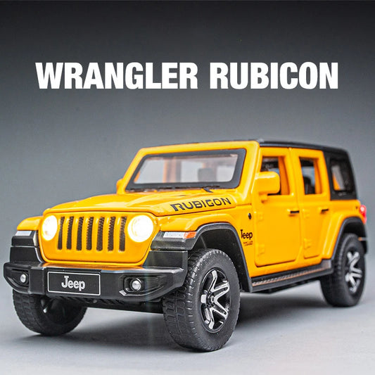 1:32 Jeeps Wrangler Rubicon Vehicle