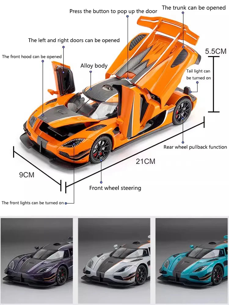 1:24 Simulation Koenigsegg One