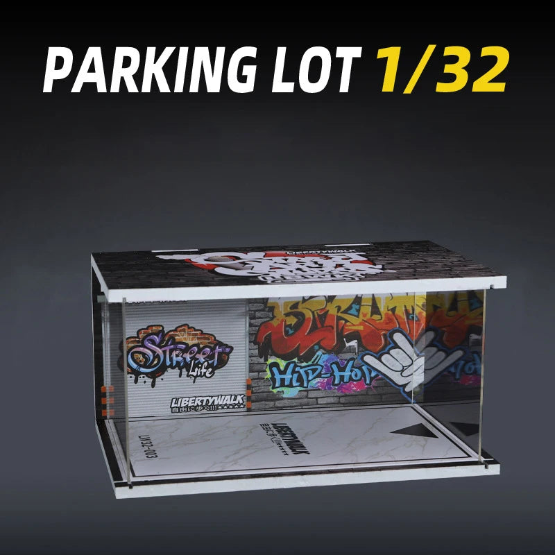 Diorama 1:32 AE86 Garage for Diecast