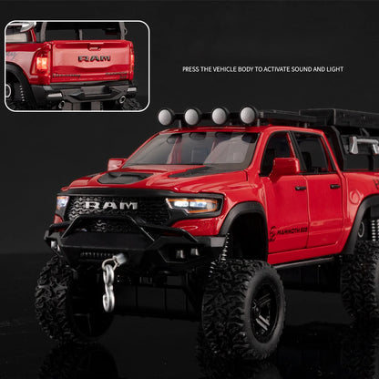 1:32 Dodge RAM 1500 TRX 6X6 Tyrannosaurus Rex Picku