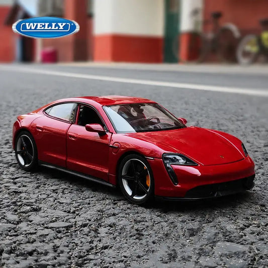 Welly 1:24 Porsche Taycan Turbo S