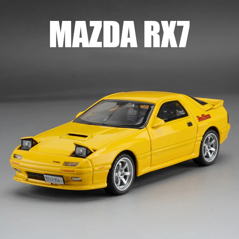 1:32 Mazda RX7 AE86 JDM Mazda MX5 Car Model