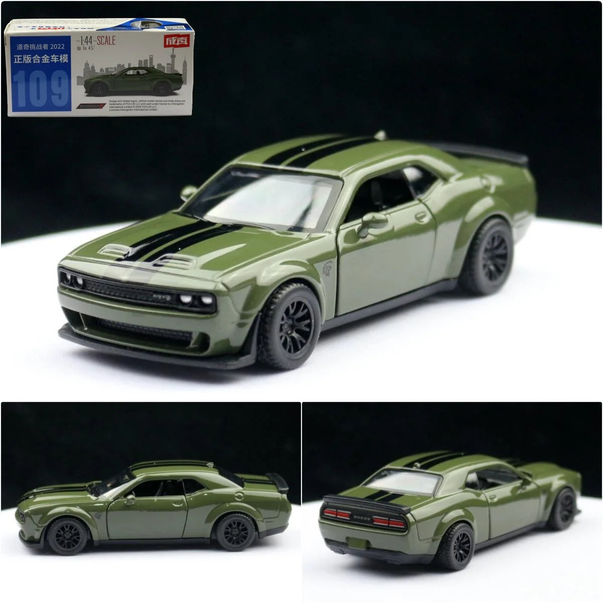 1:44 Dodge Challenger hellcat SRT 2022