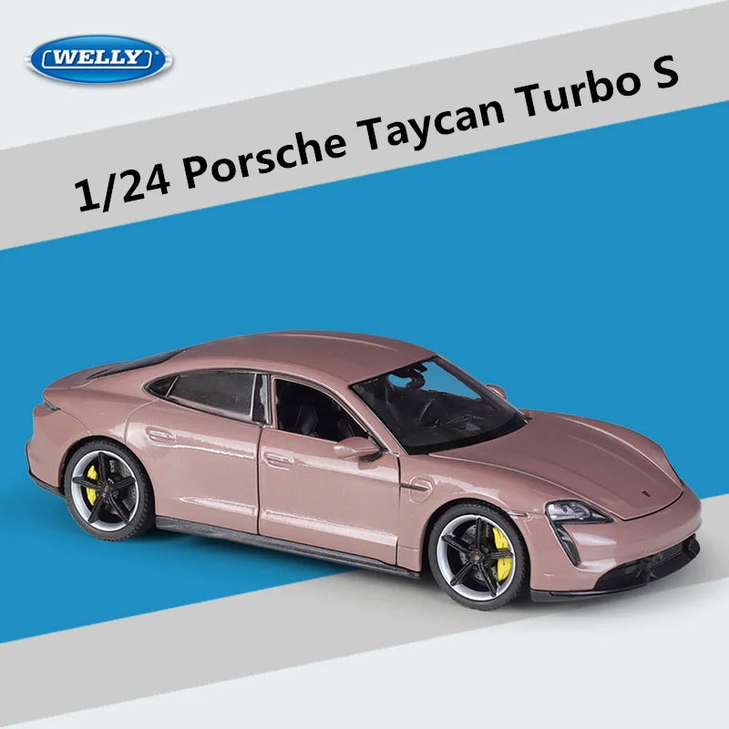 Welly 1:24 Porsche Taycan Turbo S