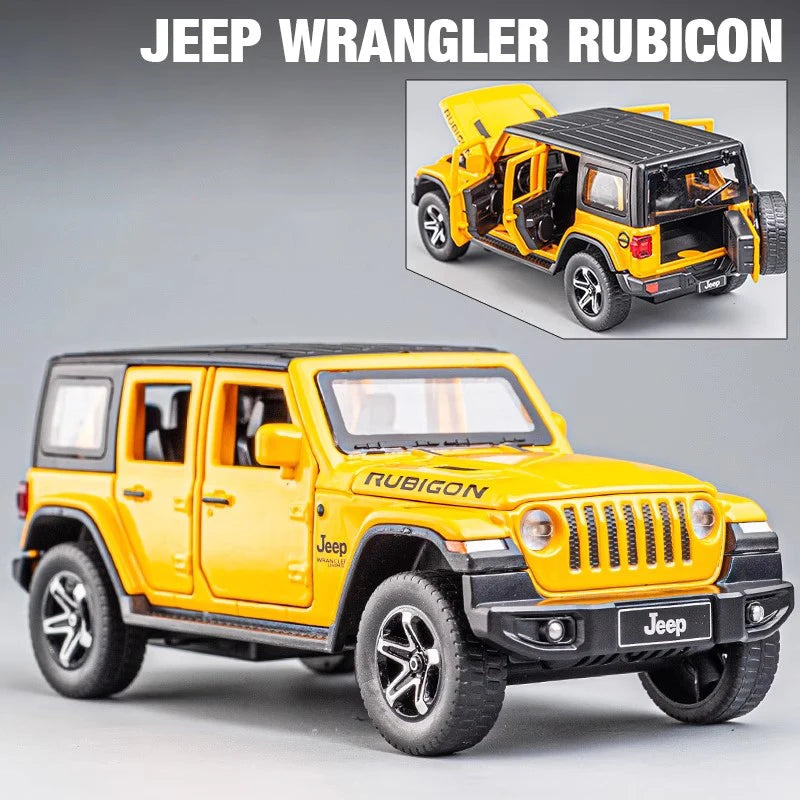 1:32 Jeeps Wrangler Rubicon Vehicle