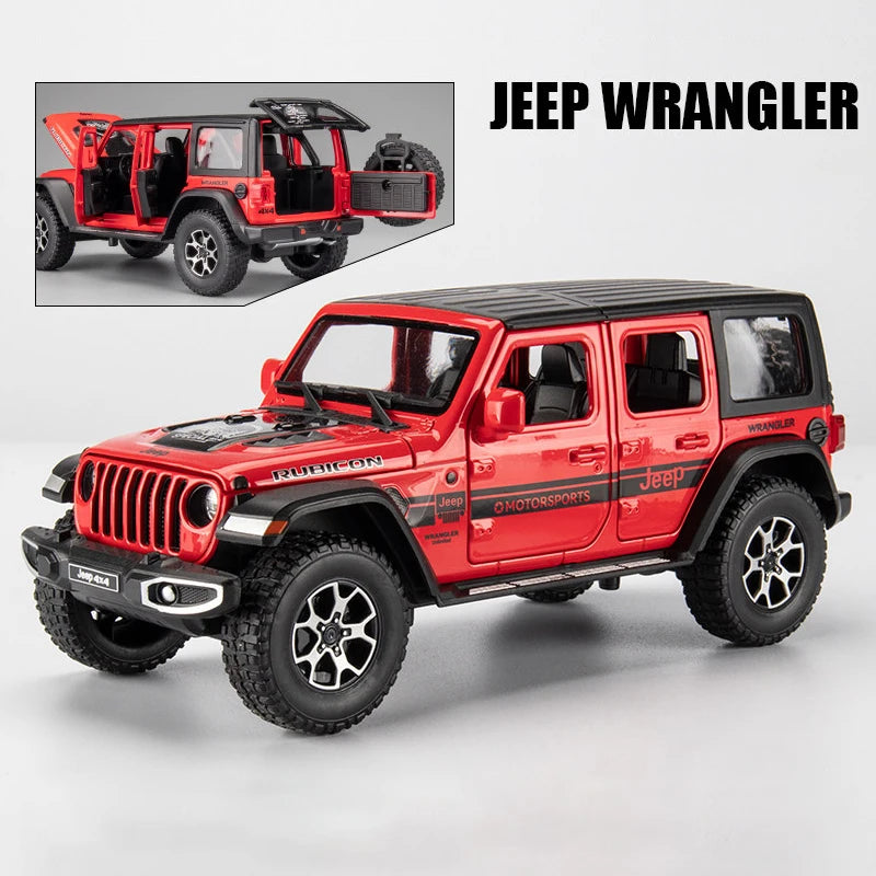 1:22 Jeeps Wrangler Rubicon