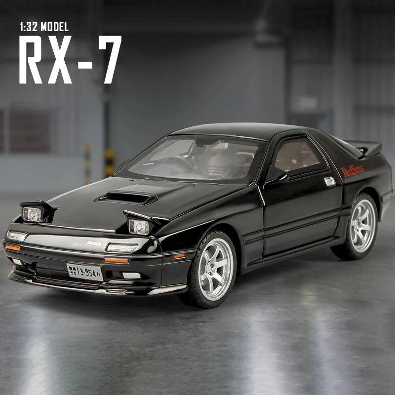 1:32 Mazda RX7 AE86 JDM Mazda MX5 Car Model