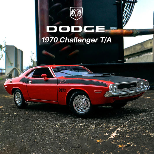 WELLY 1:24 Dodge Challenger T/A 1970 Muscle Car