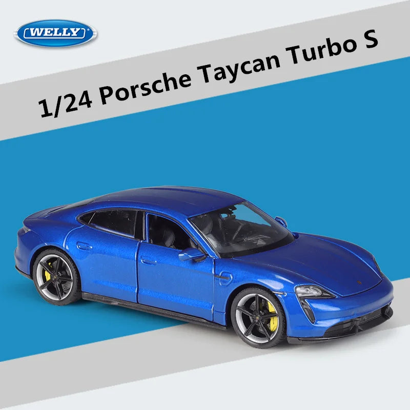 Welly 1:24 Porsche Taycan Turbo S