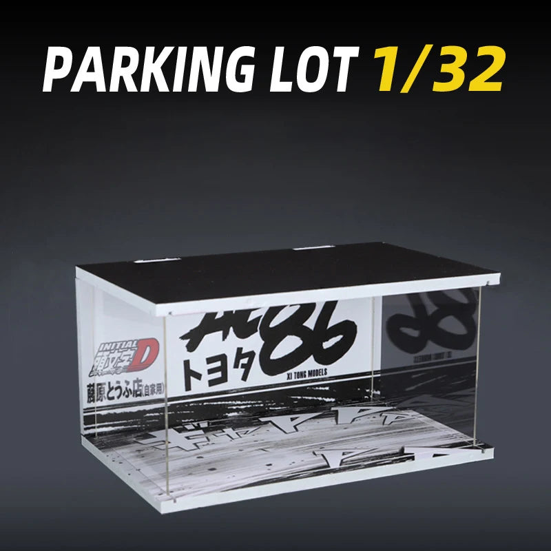 Diorama 1:32 AE86 Garage for Diecast