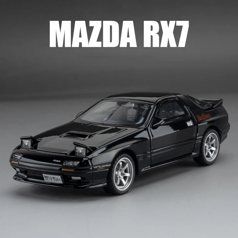 1:32 Mazda RX7 AE86 JDM Mazda MX5 Car Model