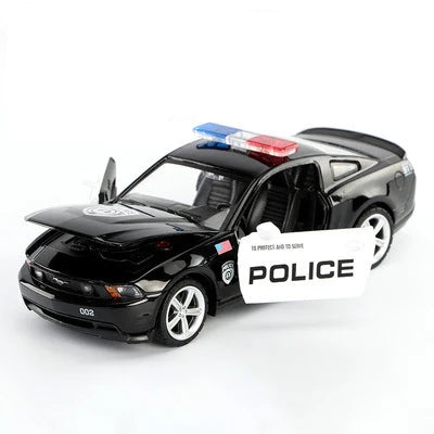 1:32 Car 2006 Ford Shelby Mustang GT350 Policecar Modle 911