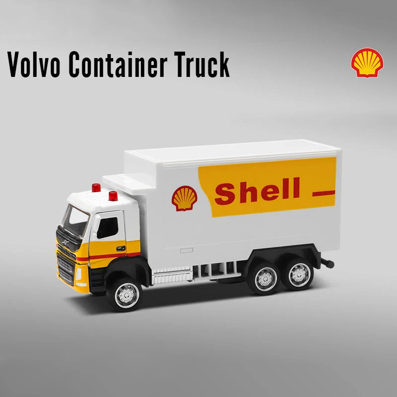 1:72 VOLVO Container Truck Oil Tanker Shell Truck