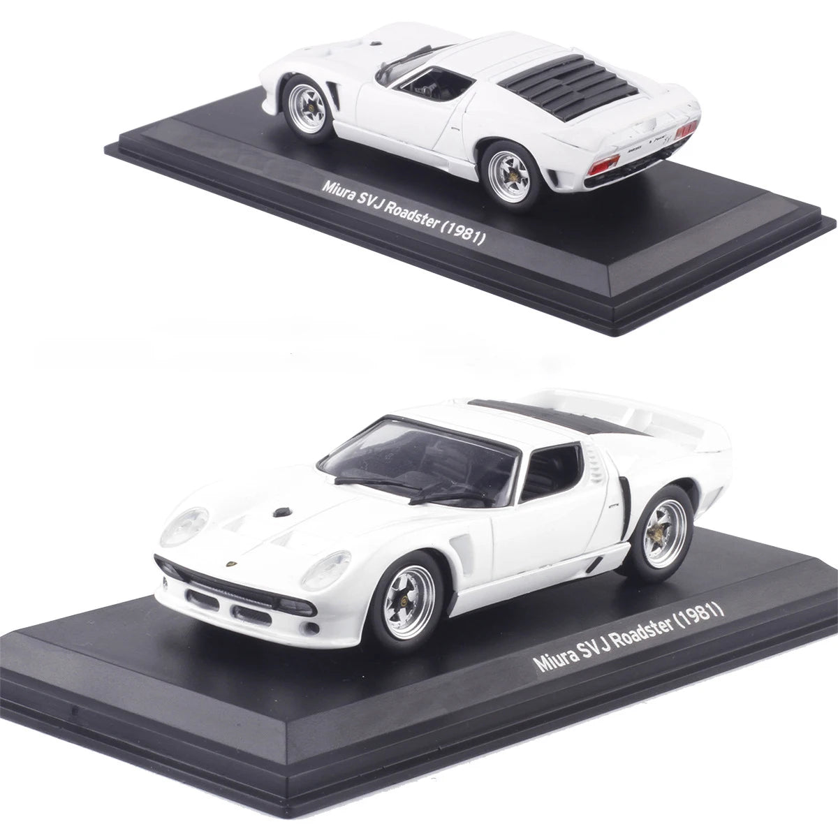 1:43 MIURA SV 1981 Sports Car Metal Toy