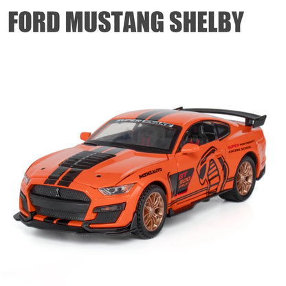 1:32 High Simulation Supercar Ford Mustang Shelby GT350 Car Model