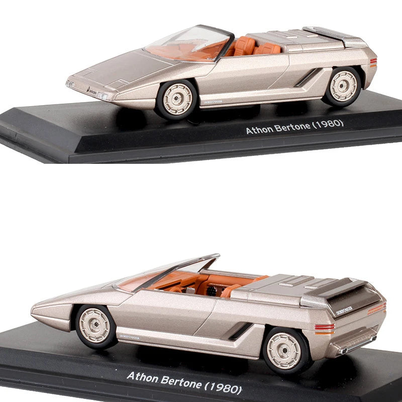 1:43 MIURA SV 1981 Sports Car Metal Toy