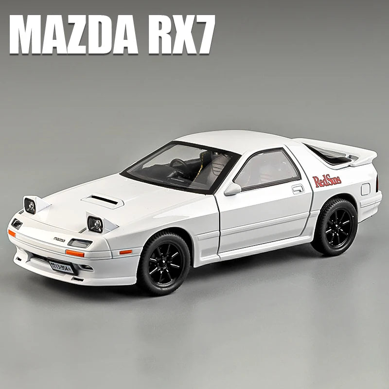 1:24 INITIAL D Mazda RX7 RX-7 FC Supercar