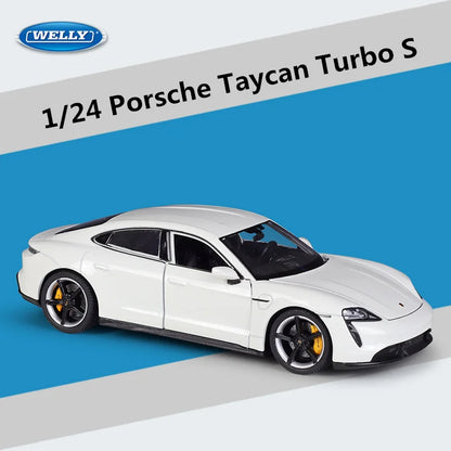 Welly 1:24 Porsche Taycan Turbo S