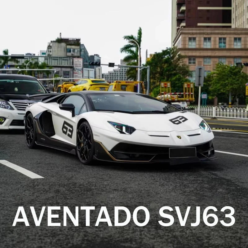 1:24 Lamborghini Aventado SVJ63 Supercar