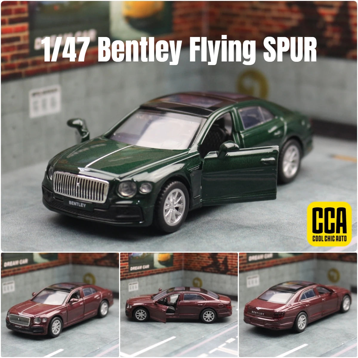 1/47 Bentley Flying SPUR HYBRID Diecast 1:43