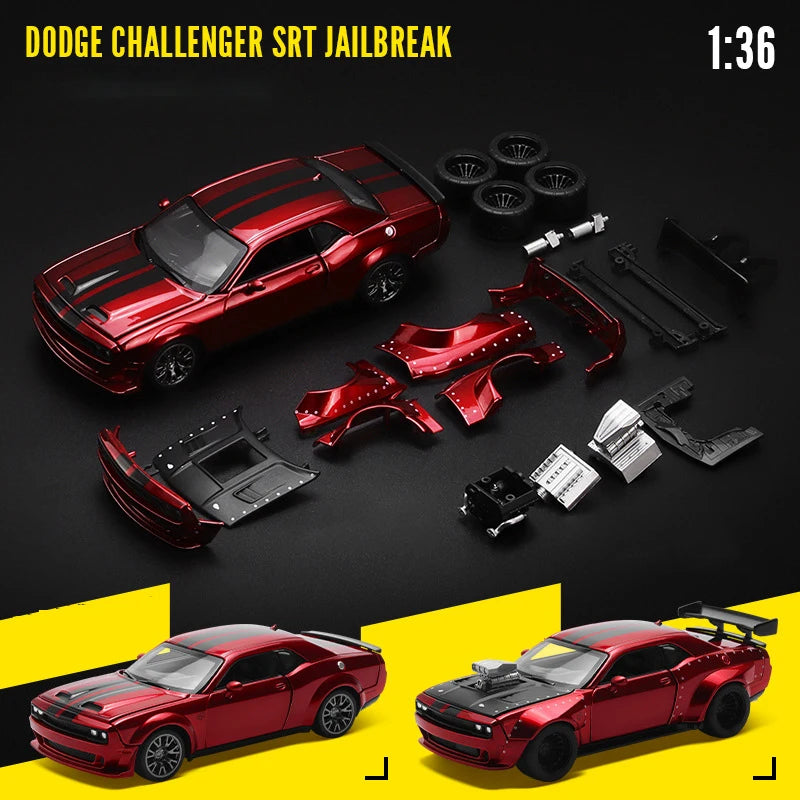 1:36 Dodge challenger SRT Jailbreak Assembled Version