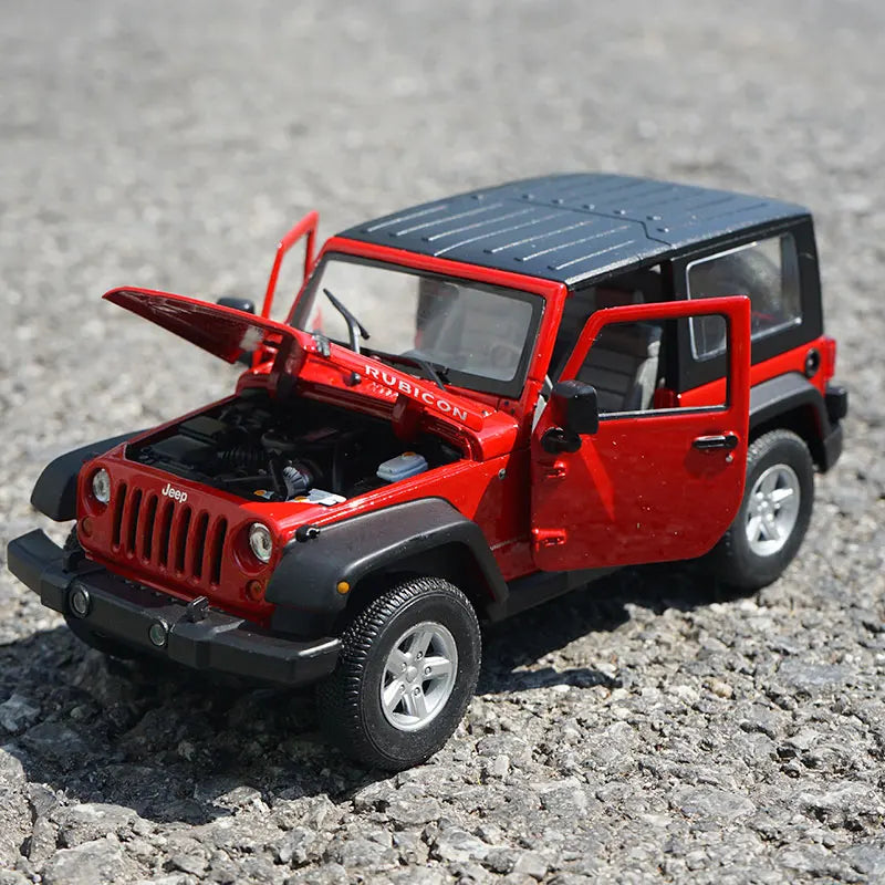 WELLY 1:24 Jeep Wrangler Rubicon 2007