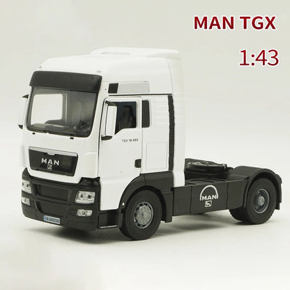 1:43 MAN TGX Trailer Semi Trailer Truck