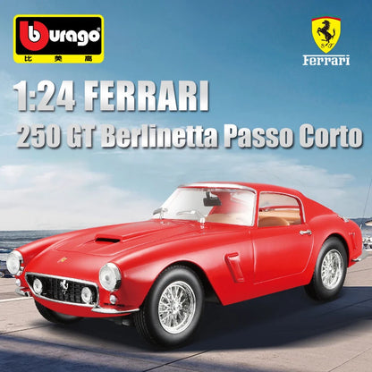 Bburago 1:24 Ferrari 250 GTO Supercar Die-casting