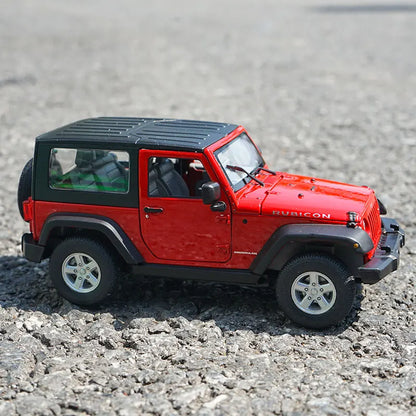 WELLY 1:24 Jeep Wrangler Rubicon 2007